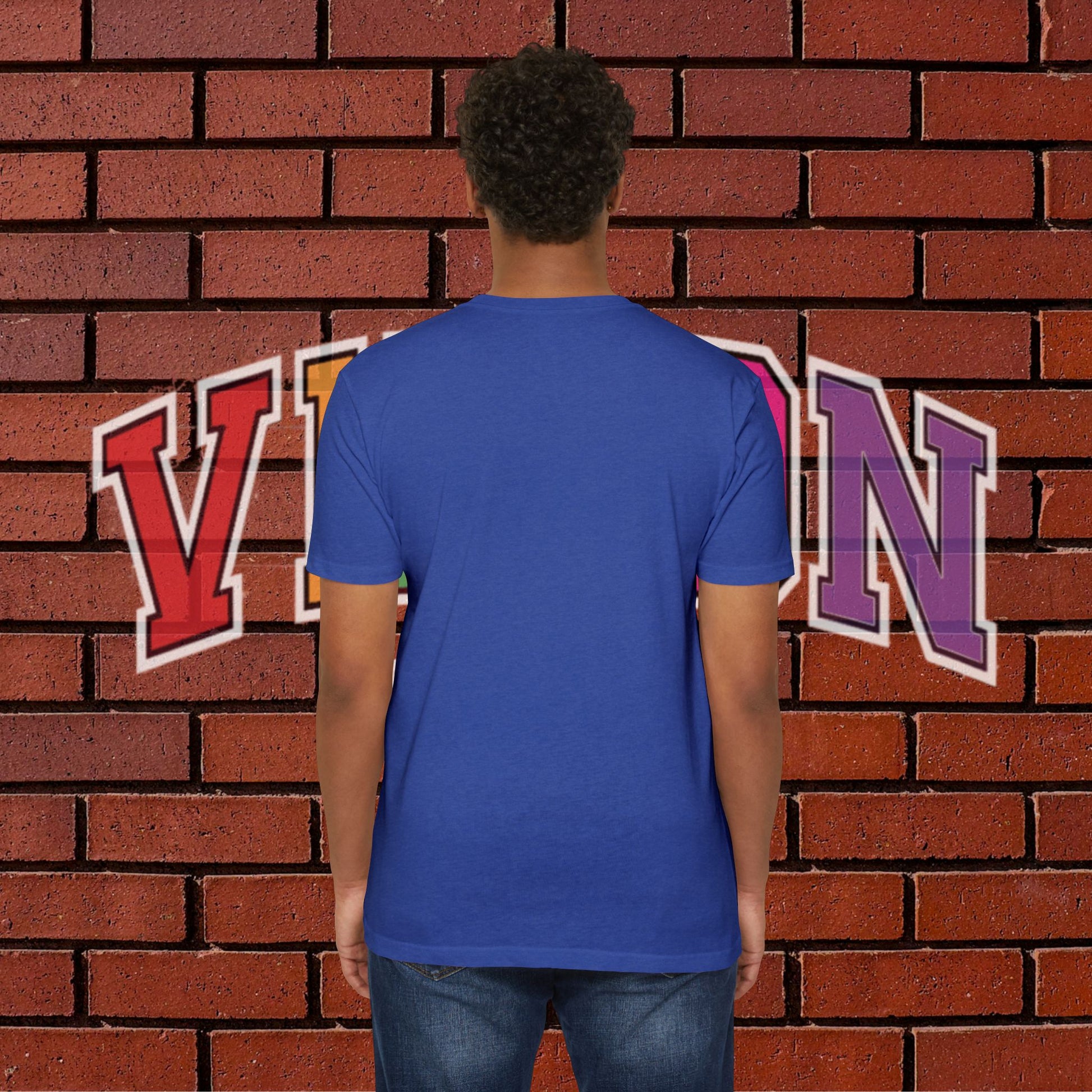 Collegiate VIZION (Blue) Unisex T-Shirt