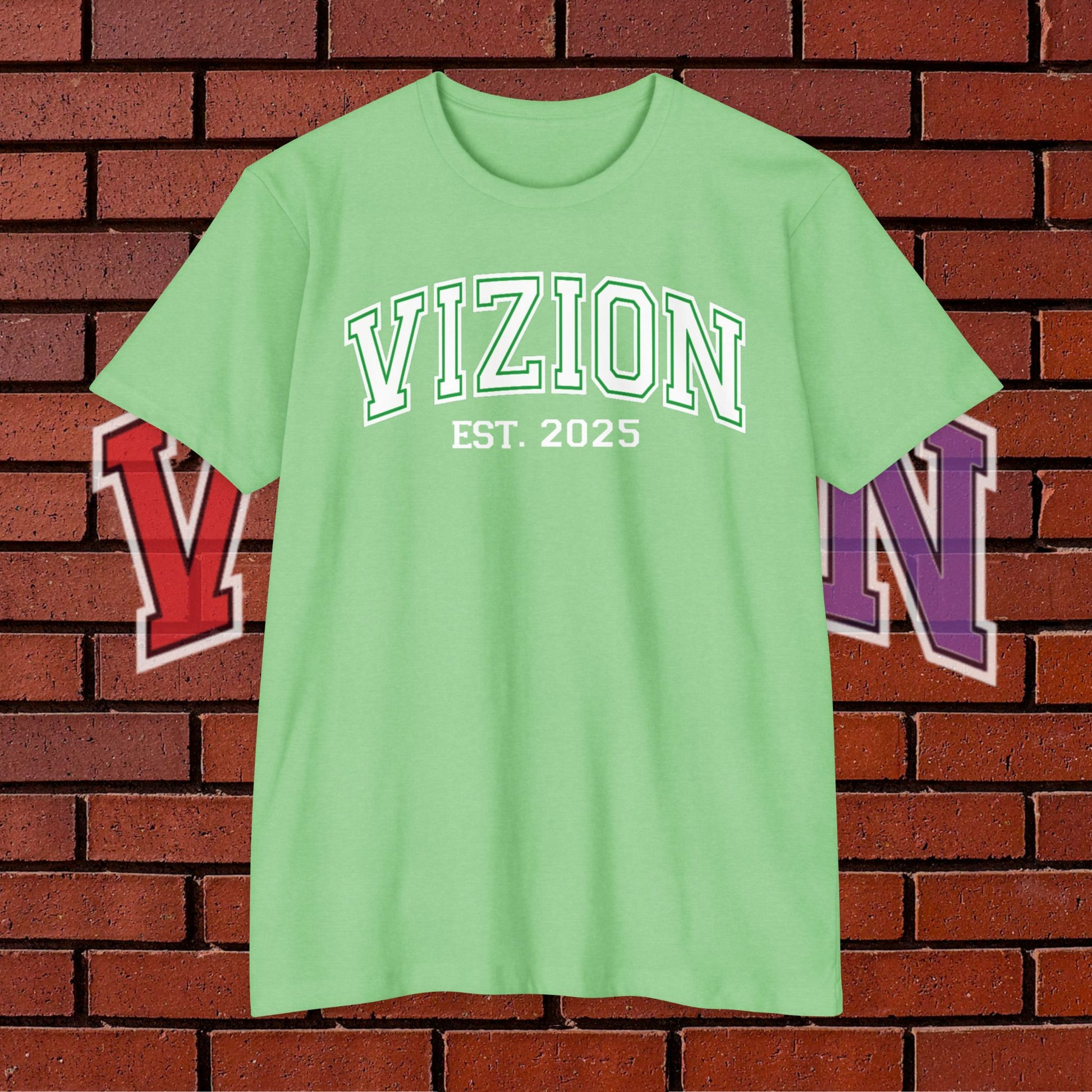 Collegiate VIZION (Green) Unisex T-Shirt