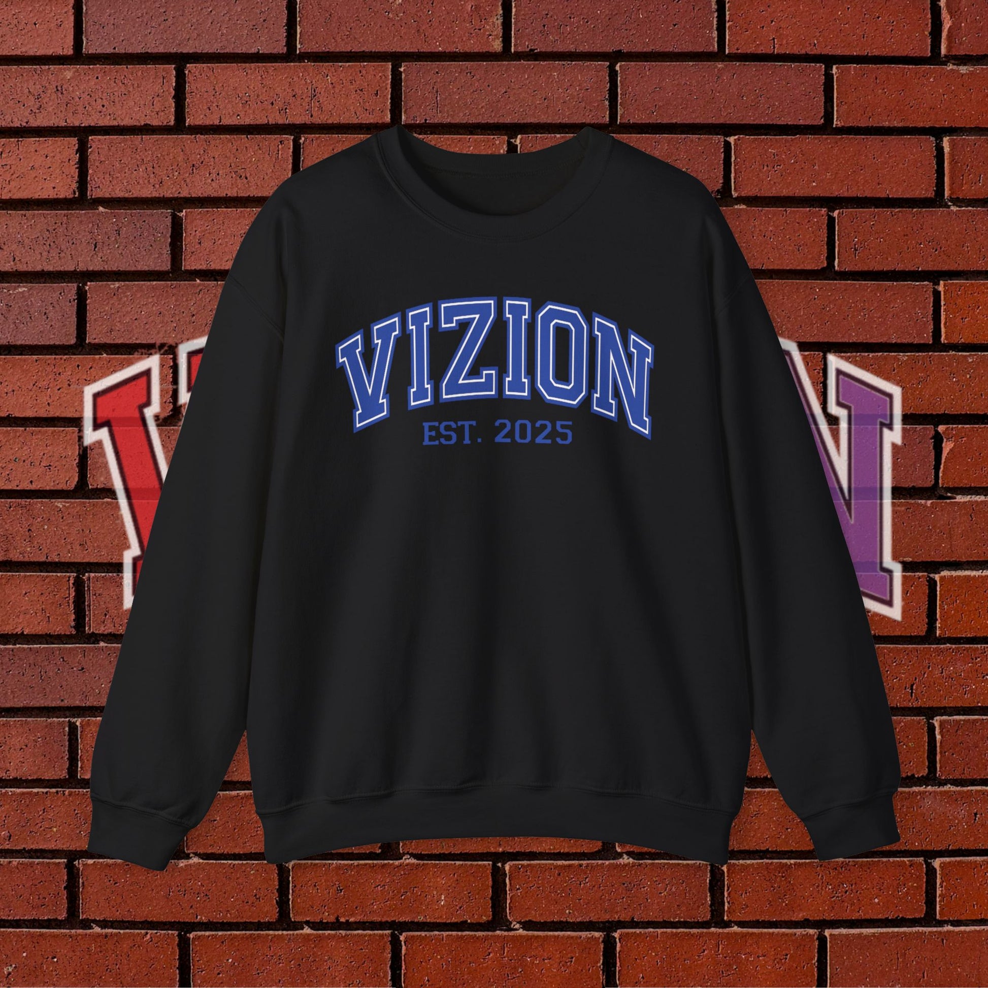 VIZION Crewneck Sweatshirt (Blue)