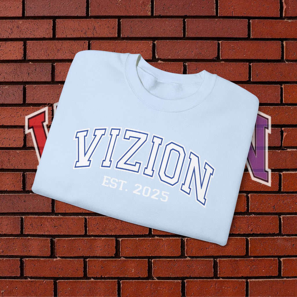VIZION Crewneck Sweatshirt (Blue)