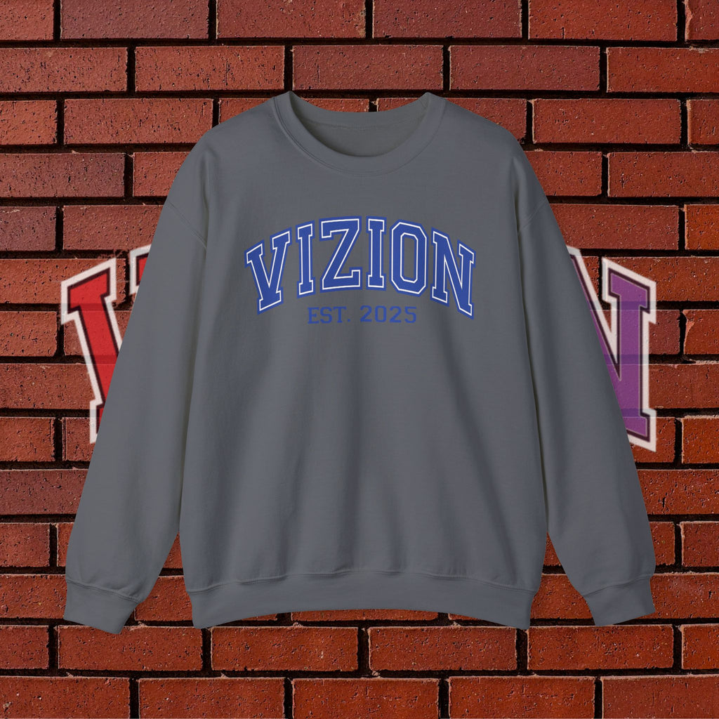 VIZION Crewneck Sweatshirt (Blue)