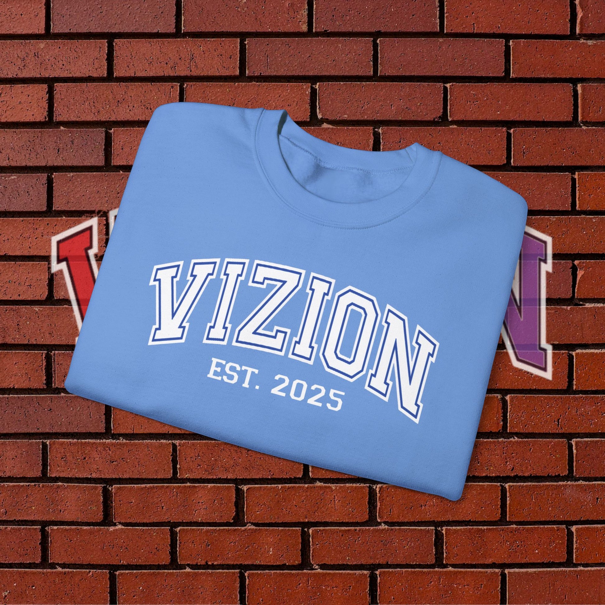 VIZION Crewneck Sweatshirt (Blue)