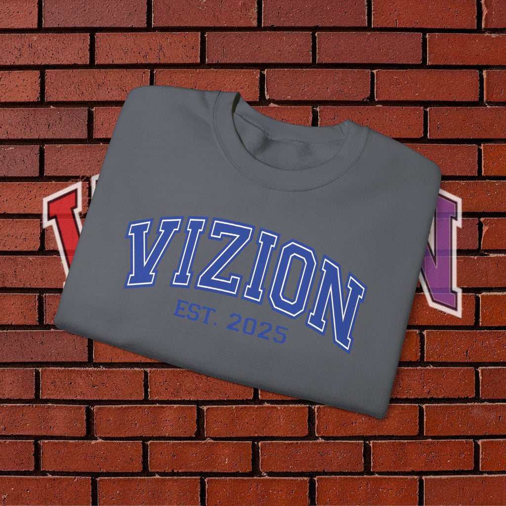 VIZION Crewneck Sweatshirt (Blue)