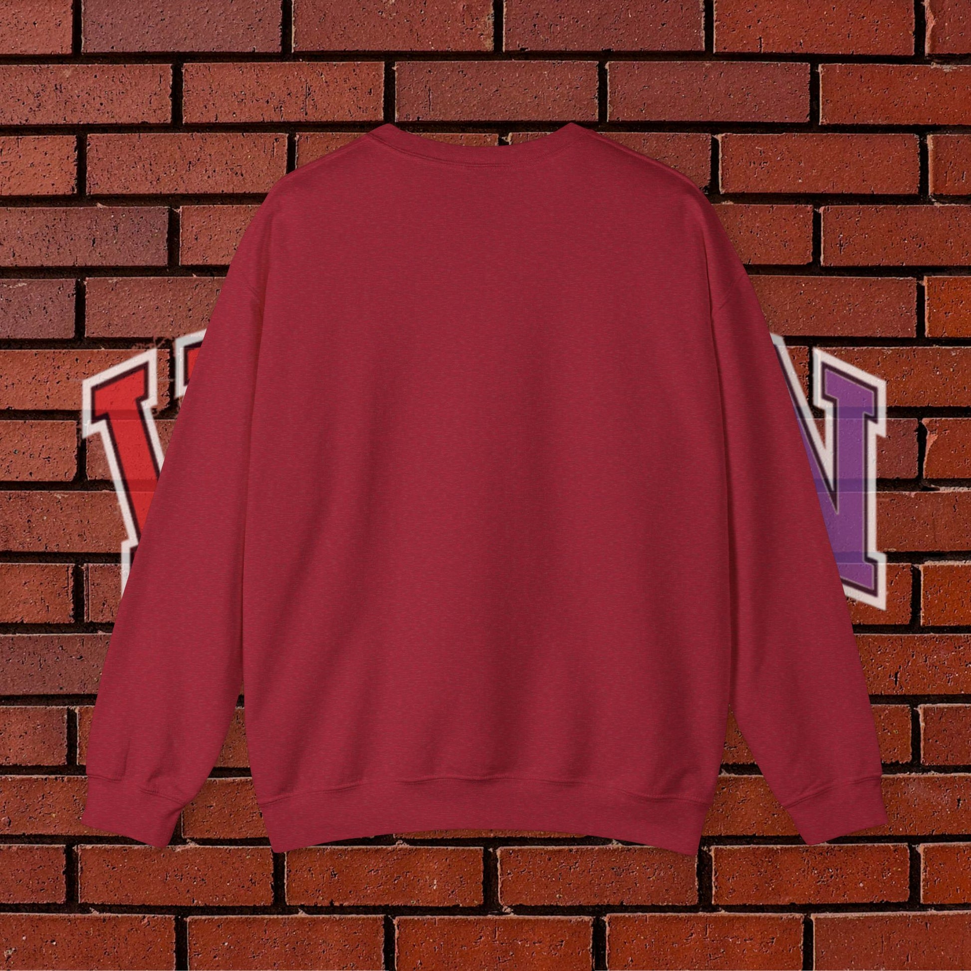 Collegiate VIZION (Red) Crewneck Sweatshirt