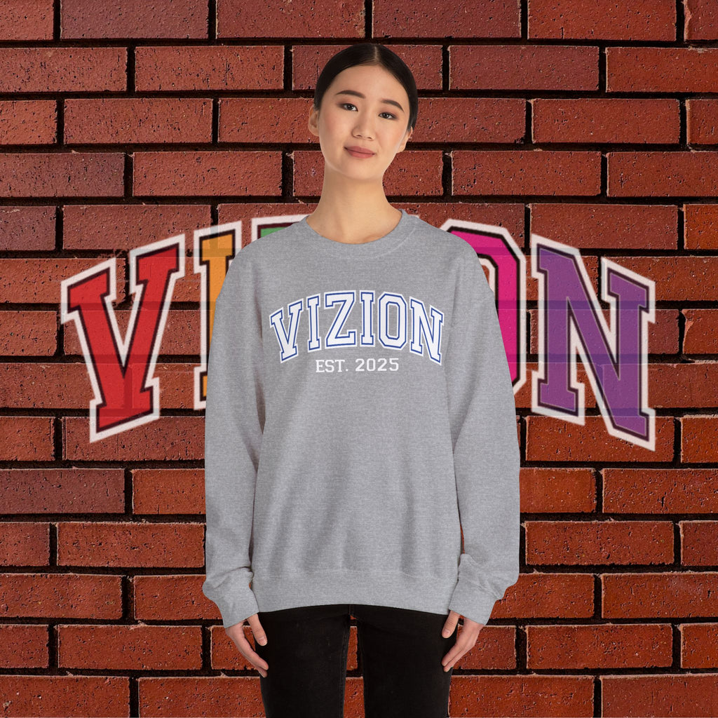 VIZION Crewneck Sweatshirt (Blue)
