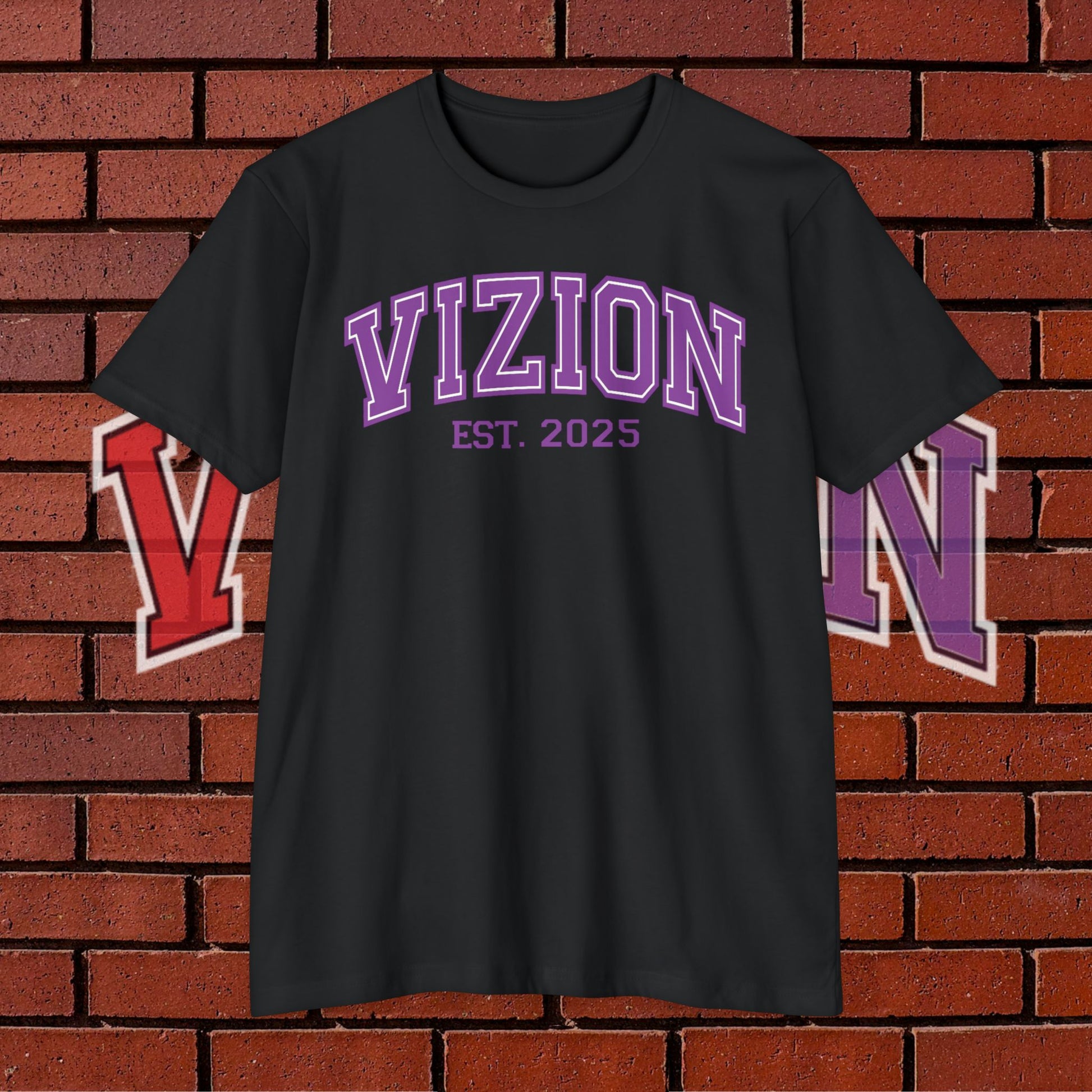 Collegiate VIZION (Purple) Unisex T-Shirt