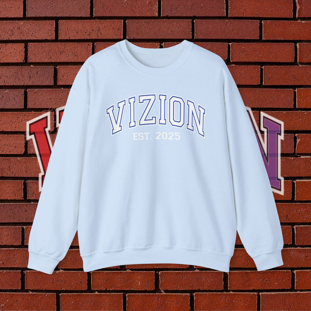 VIZION Crewneck Sweatshirt (Blue)