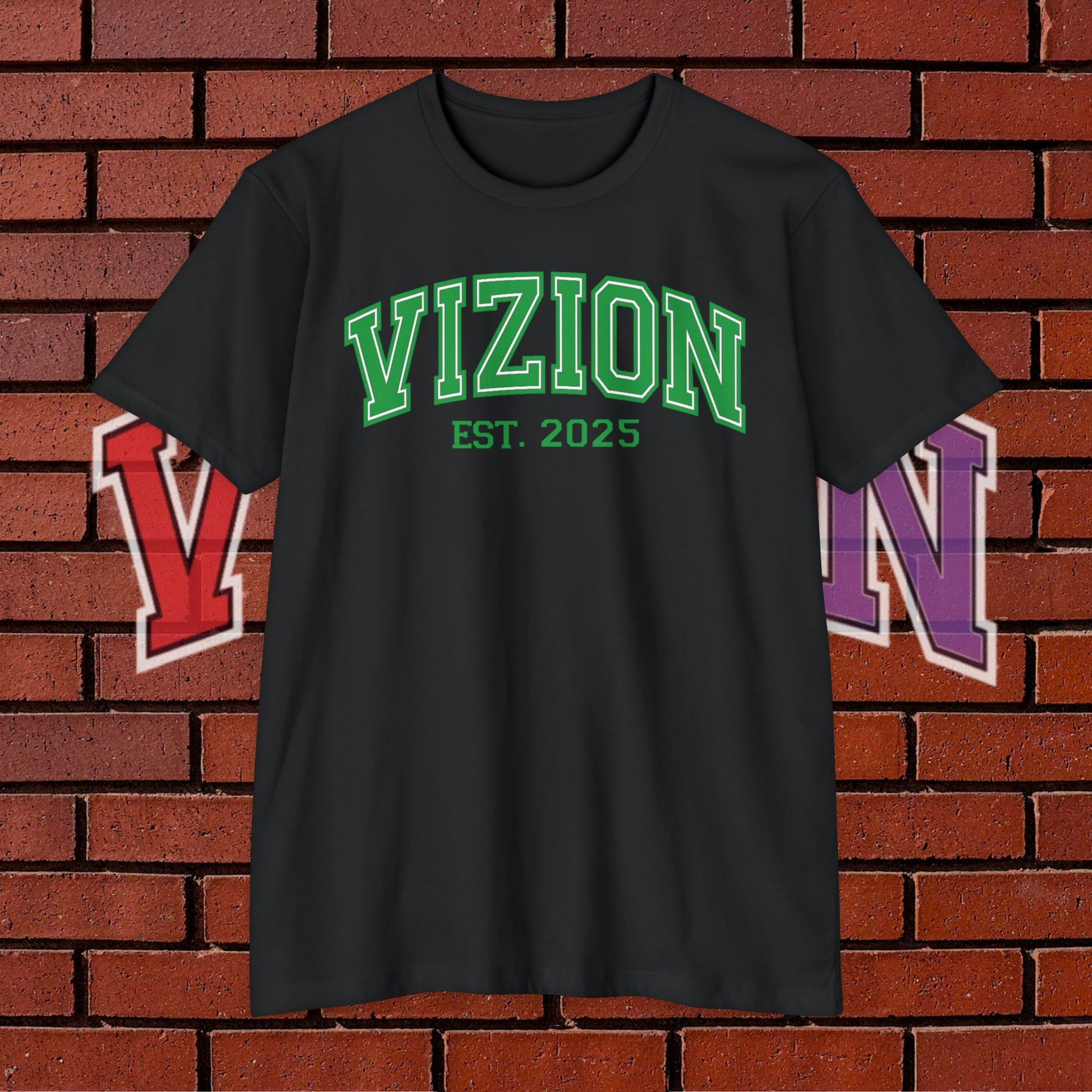 Collegiate VIZION (Green) Unisex T-Shirt