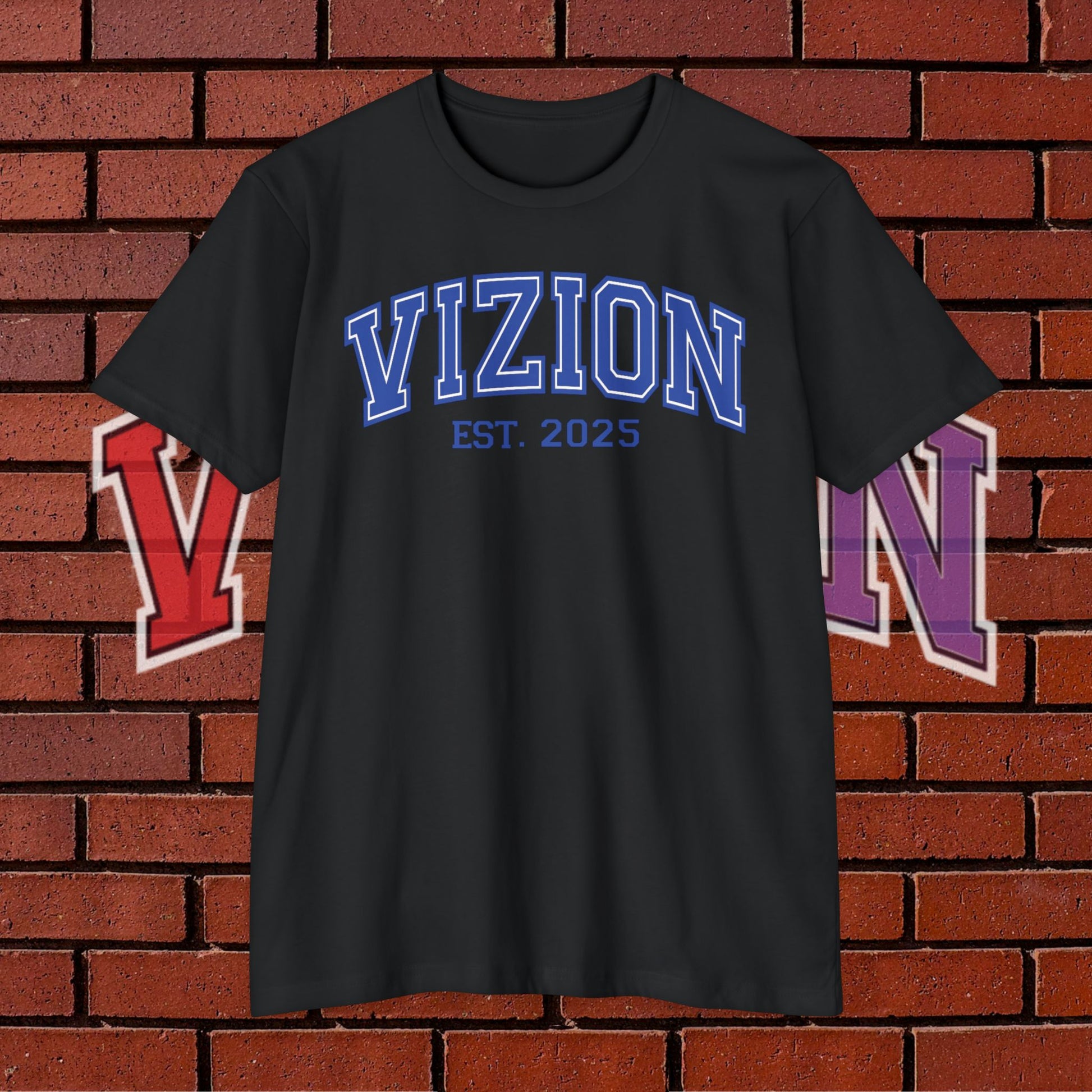 Collegiate VIZION (Blue) Unisex T-Shirt