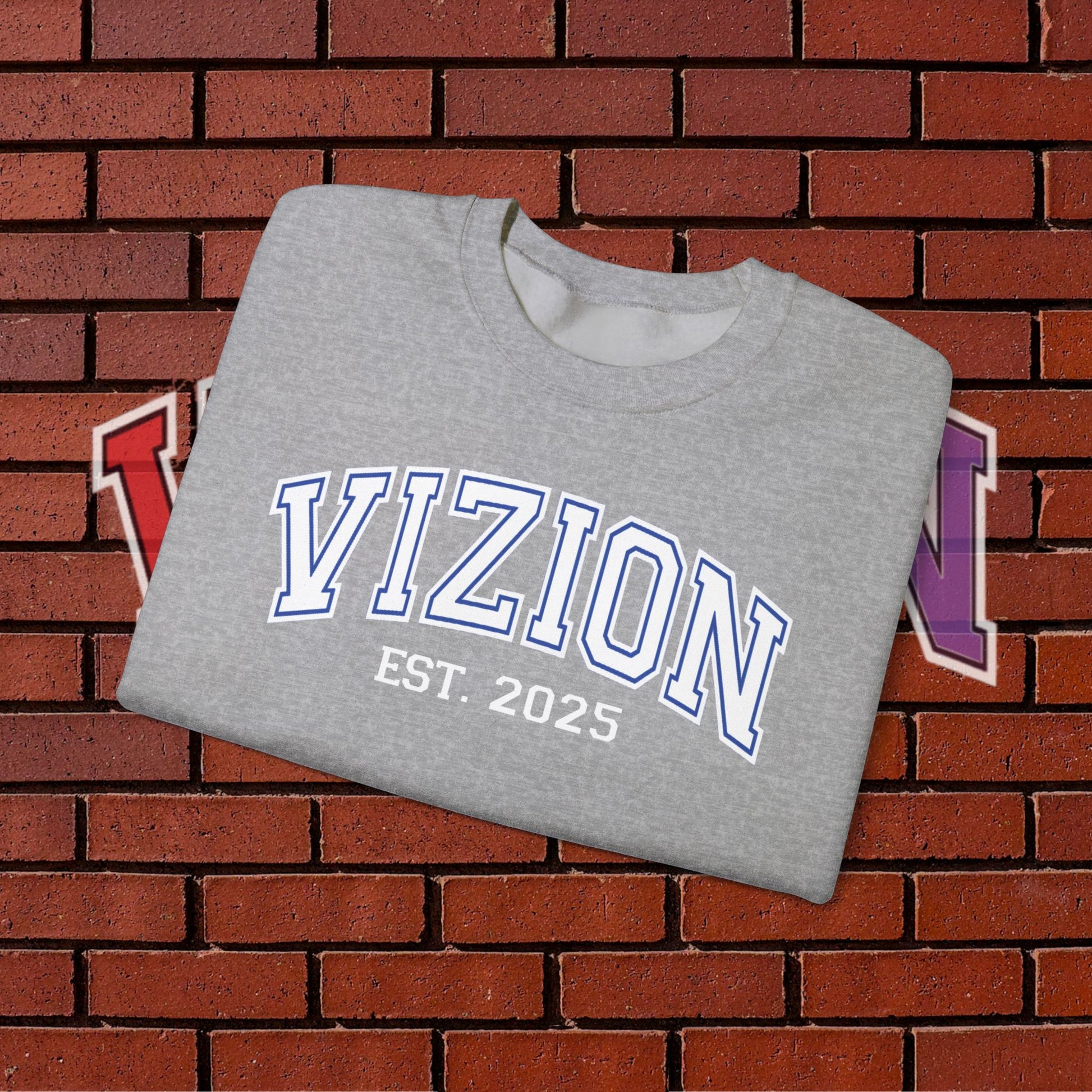 VIZION Crewneck Sweatshirt (Blue)
