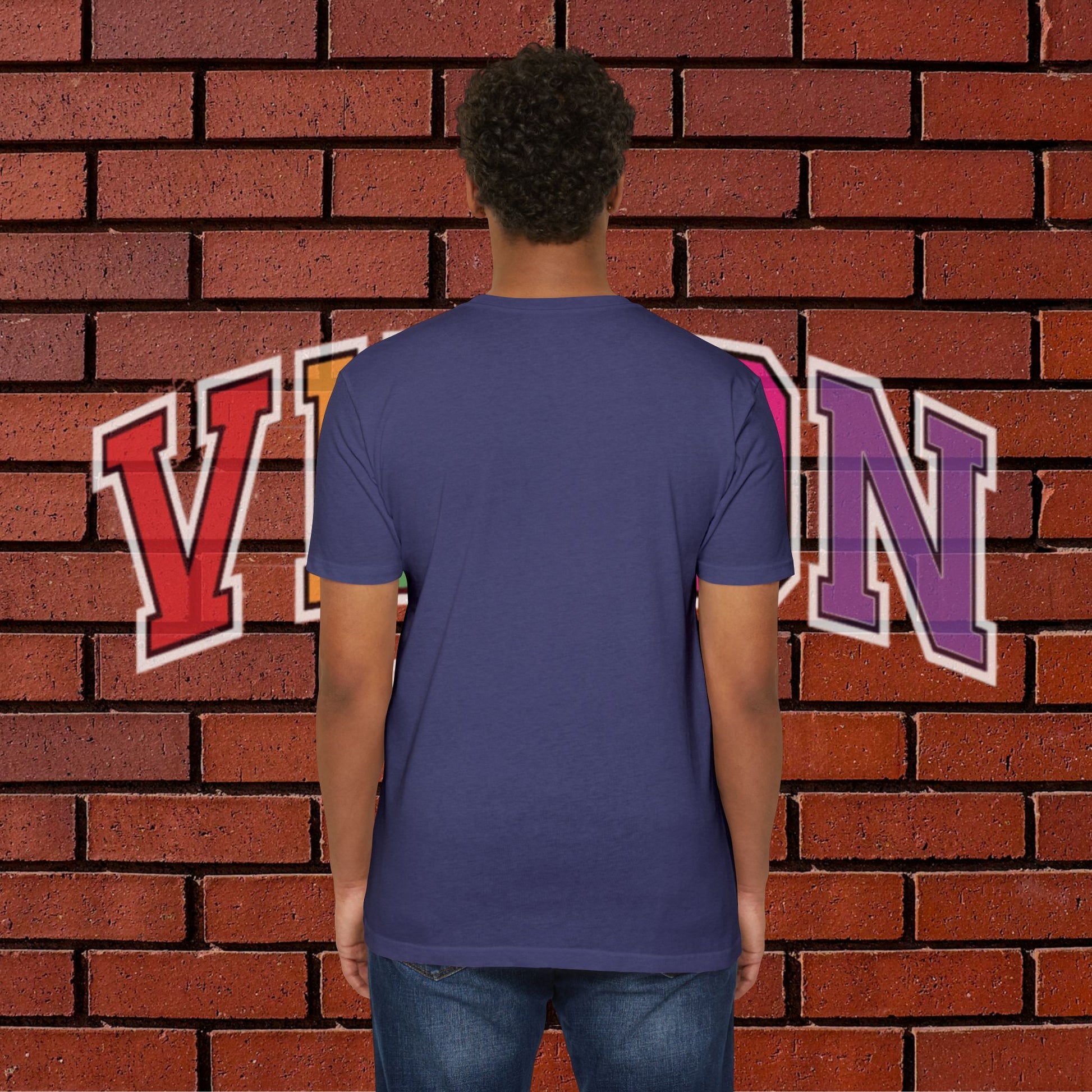 Collegiate VIZION (Blue) Unisex T-Shirt