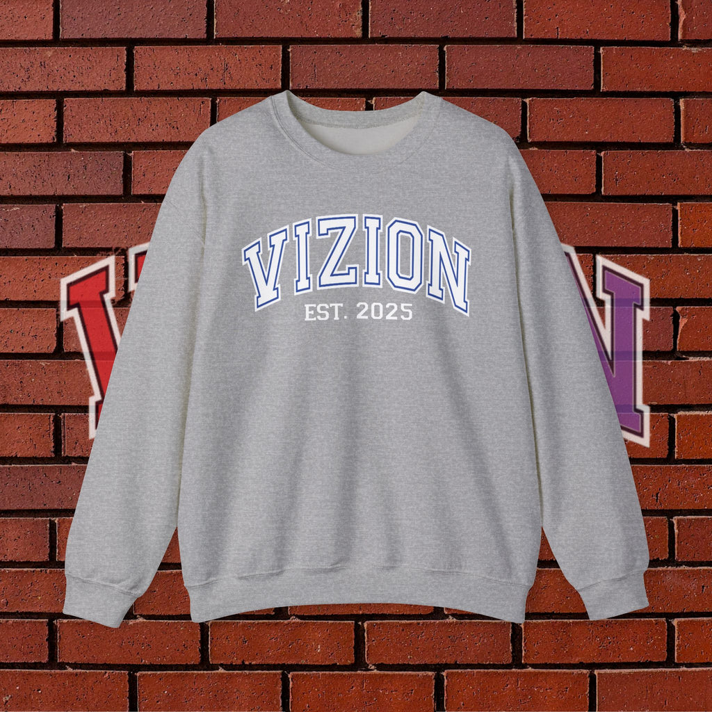VIZION Crewneck Sweatshirt (Blue)