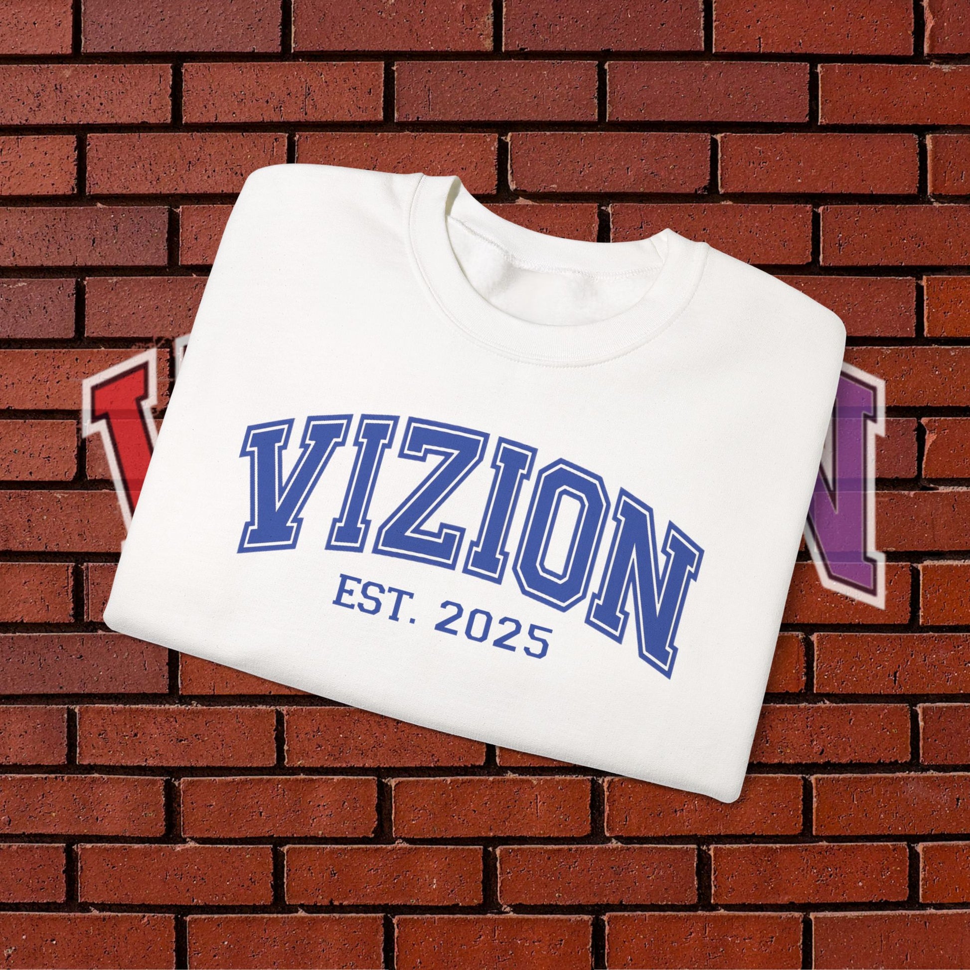 VIZION Crewneck Sweatshirt (Blue)