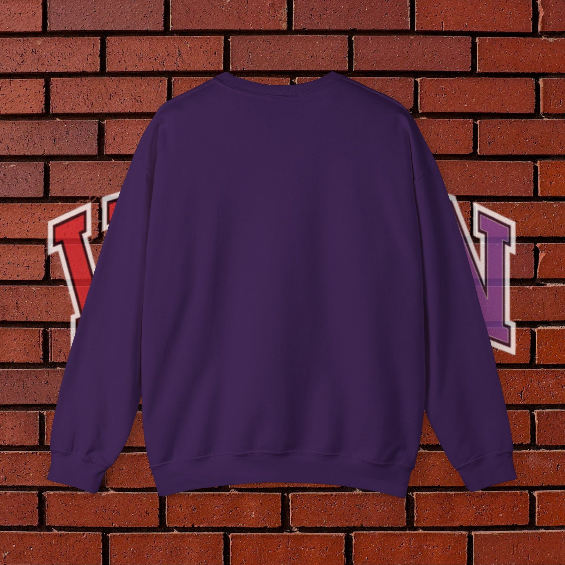 Collegiate VIZION (Purple) Crewneck Sweatshirt