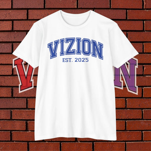 Collegiate VIZION (Blue) Unisex T-Shirt