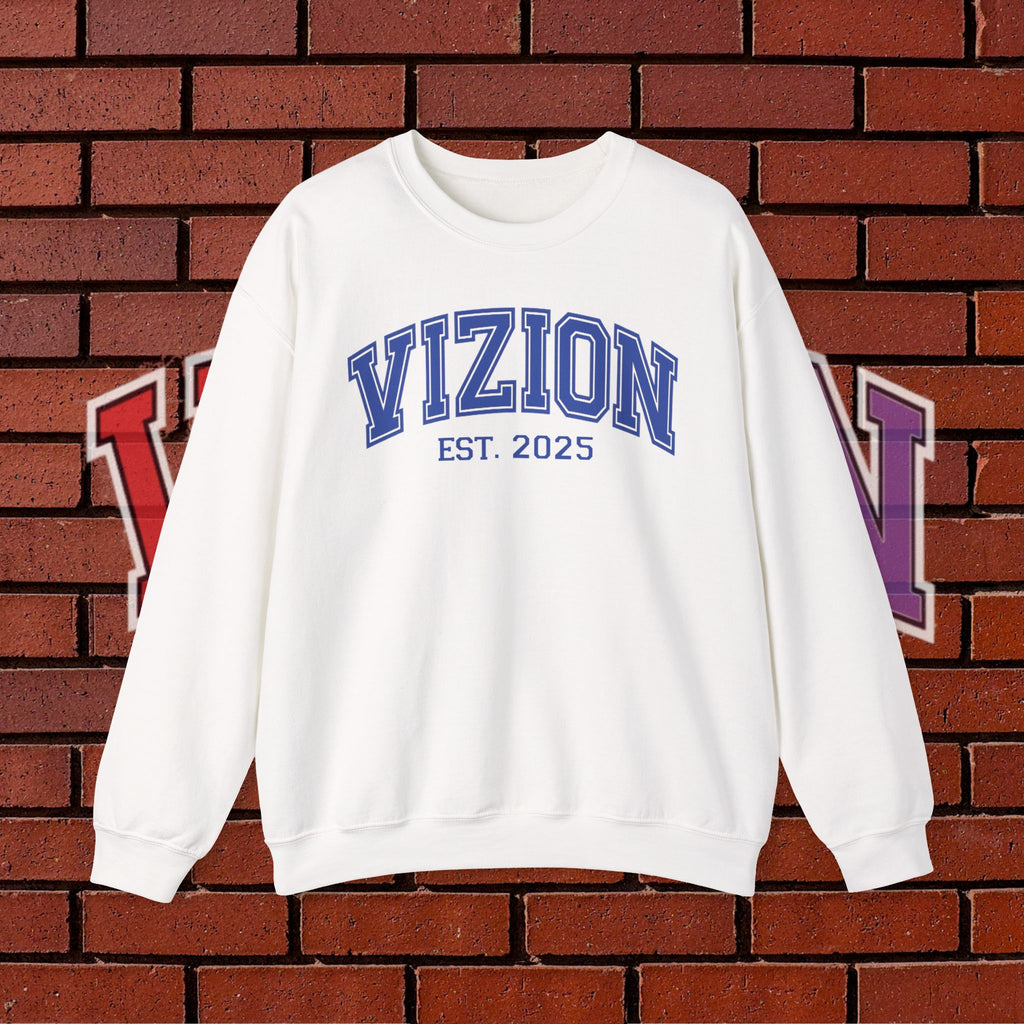 VIZION Crewneck Sweatshirt (Blue)