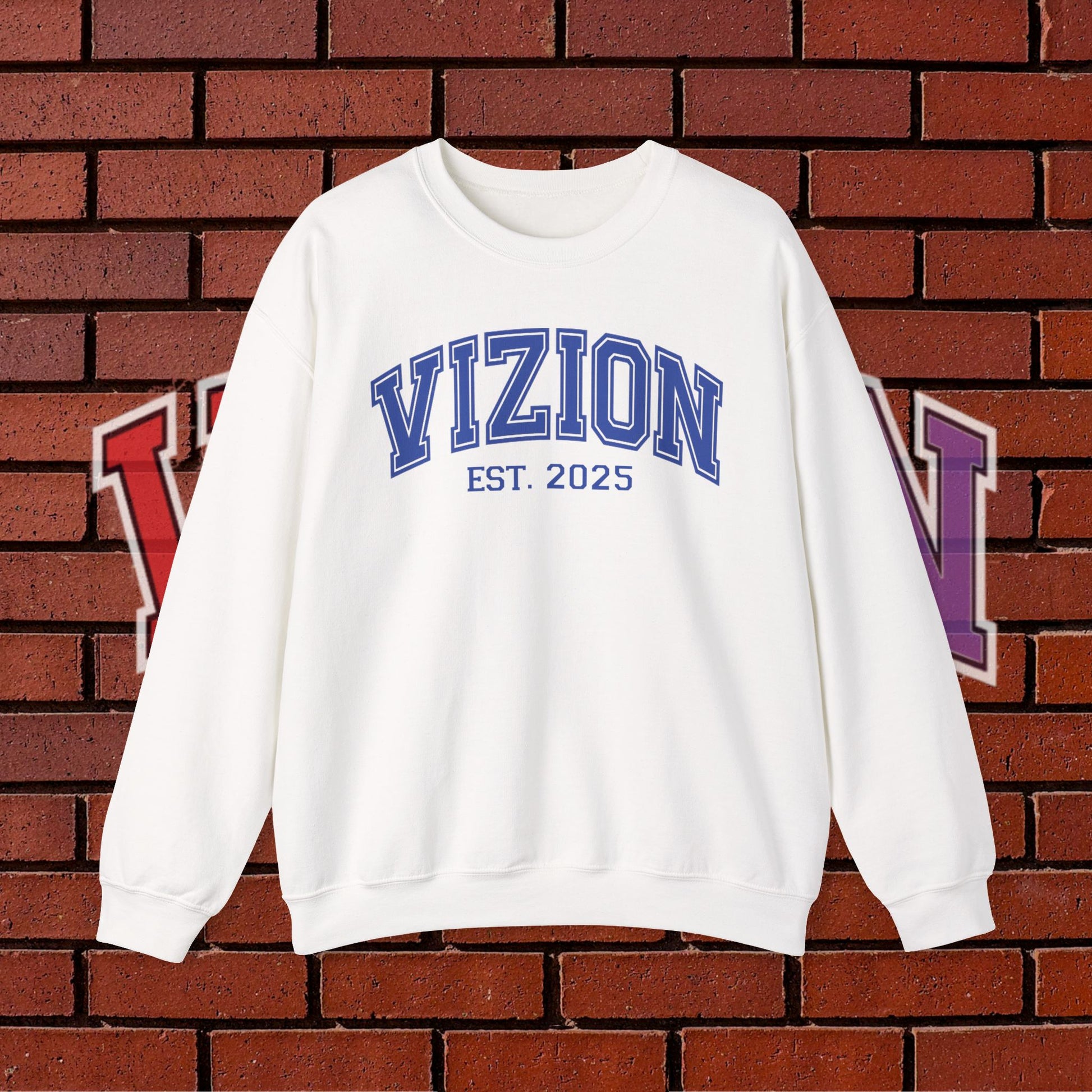VIZION Crewneck Sweatshirt (Blue)